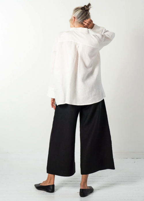 Eva's Sunday | Clarke Shirt | 100% Linen | White